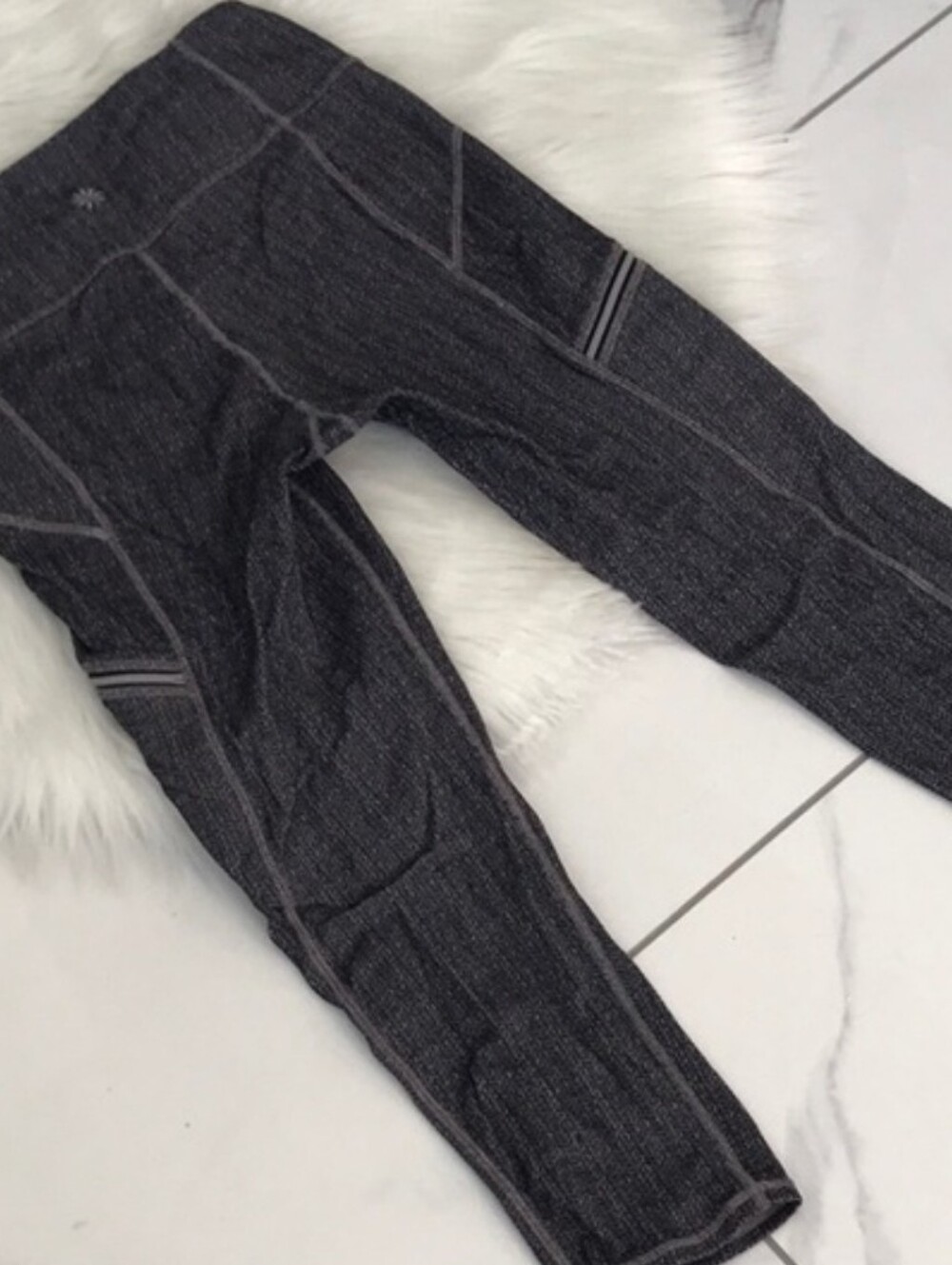 Athleta Dark Gray Capris - Picture 7 of 8